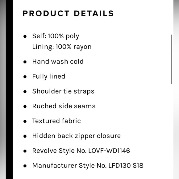 Lovers and Friends Amy Mini Dress - Cherry - Picture 6 of 6